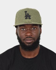 New Era Los Angeles Dodgers 'Olive Black' 59FIFTY Fitted New Olive sold by Culture Kings