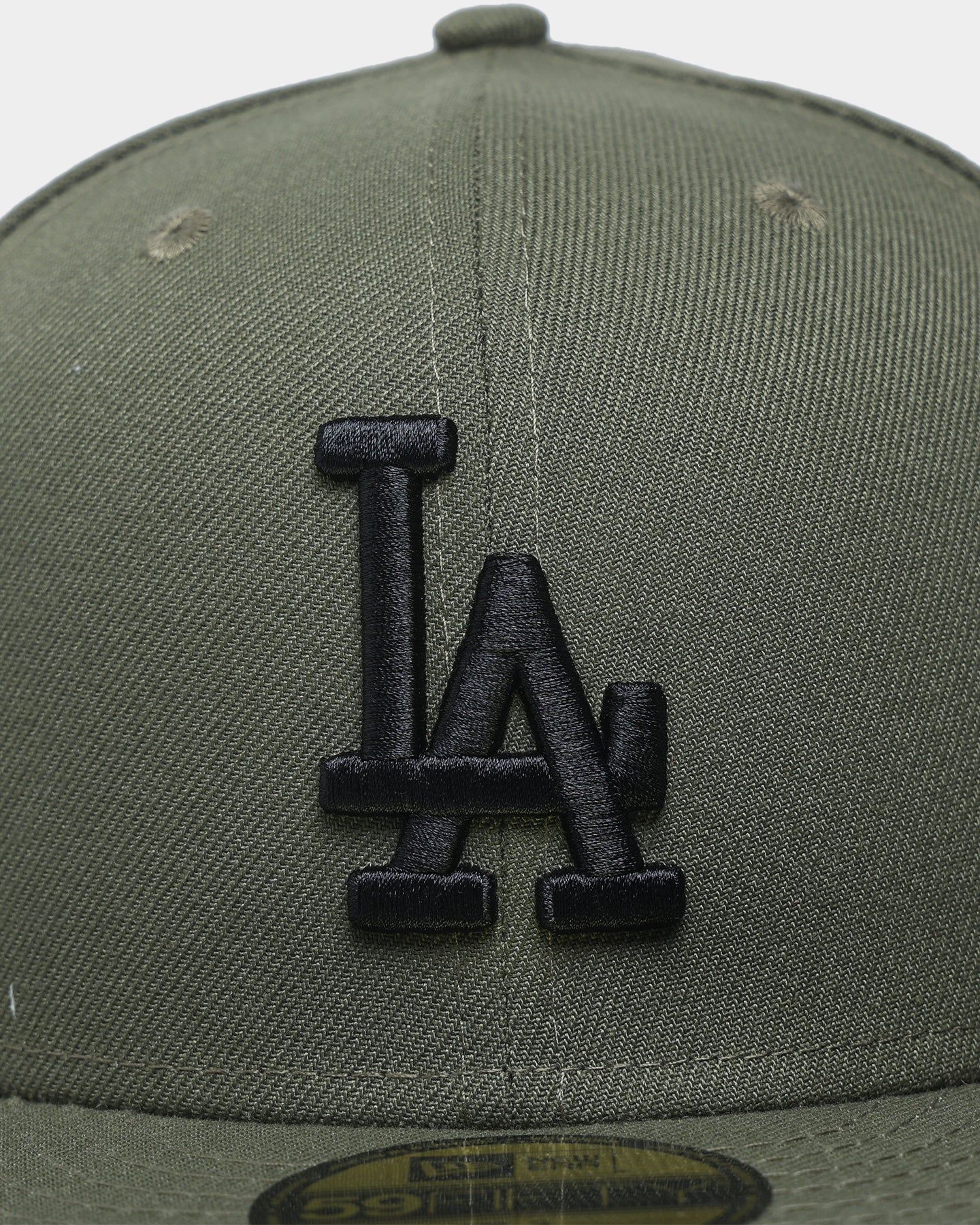 New Era Los Angeles Dodgers 'Olive Black' 59FIFTY Fitted New Olive sold by Culture Kings product image thumbnail 6