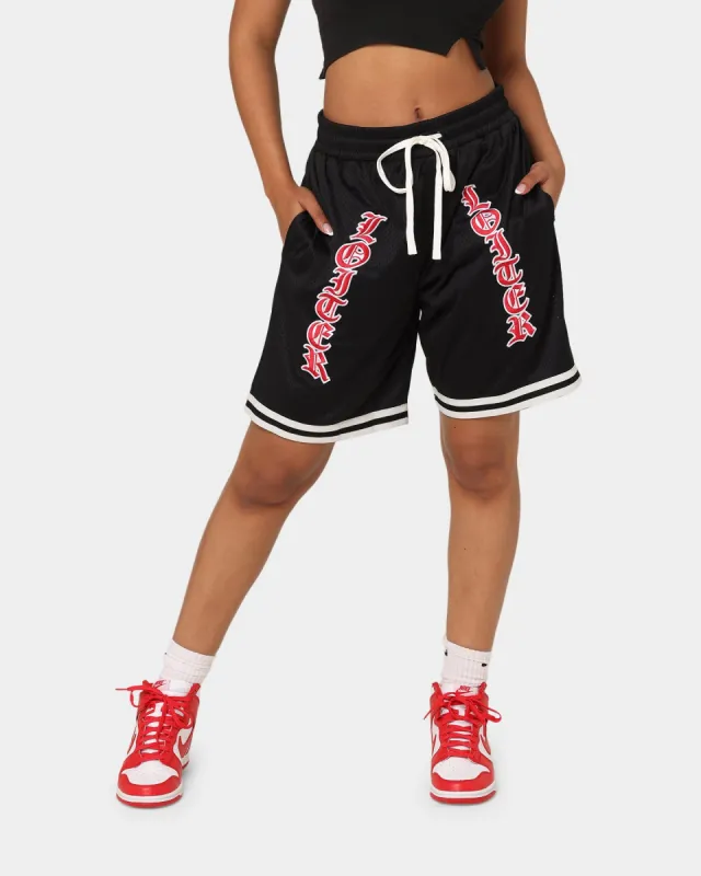Loiter Script Ball Shorts Black sold by Culture Kings