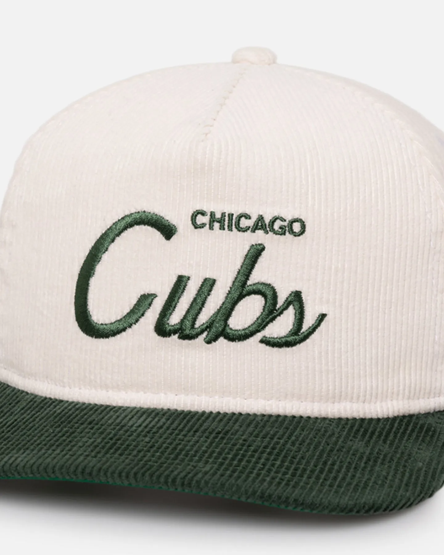 New Era Chicago Cubs 'Currency Corduroy' Golfer Pre-Curved Snapback Chrome White sold by Culture Kings product image thumbnail 2