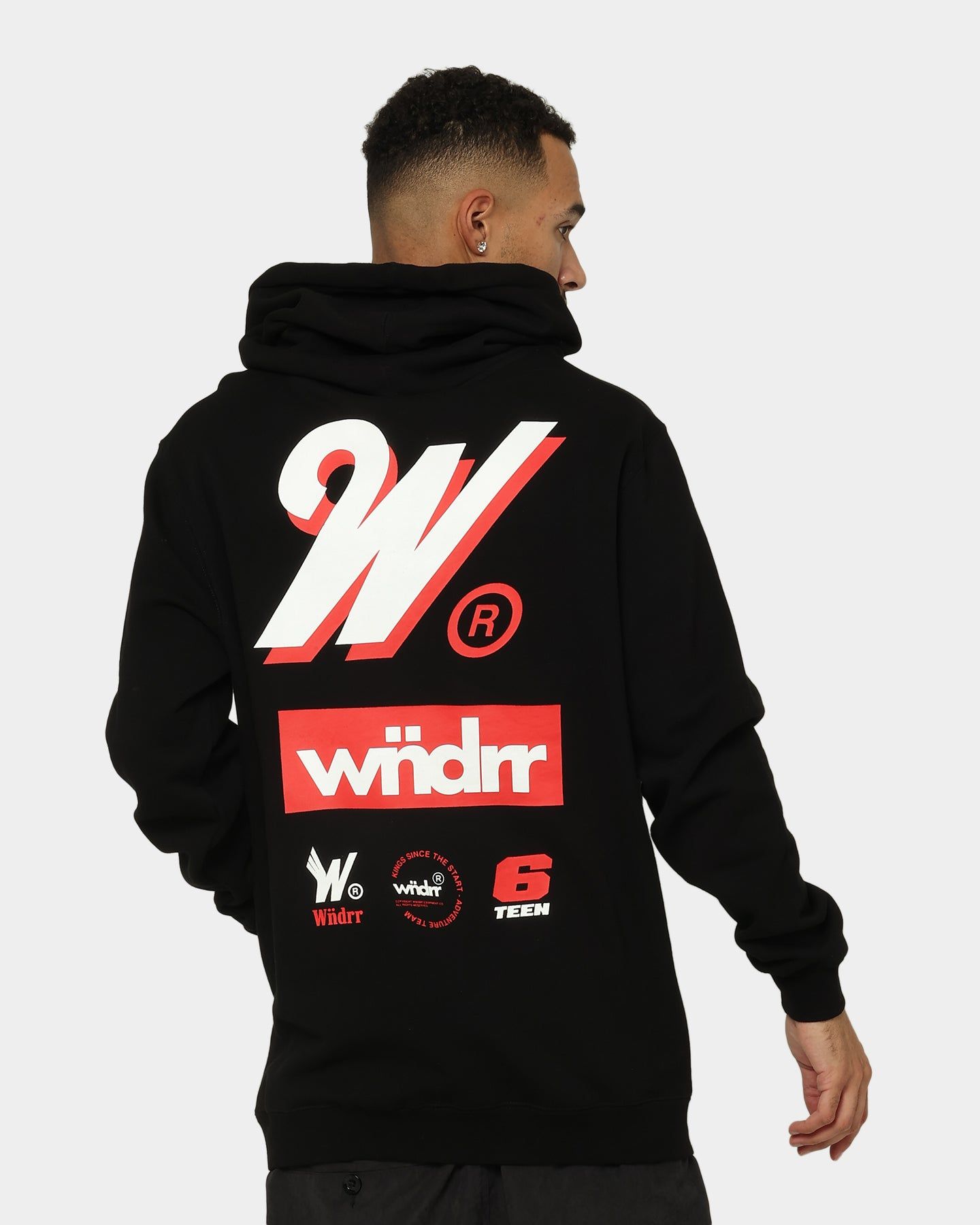 WNDRR Slender Hoodie Black sold by Culture Kings