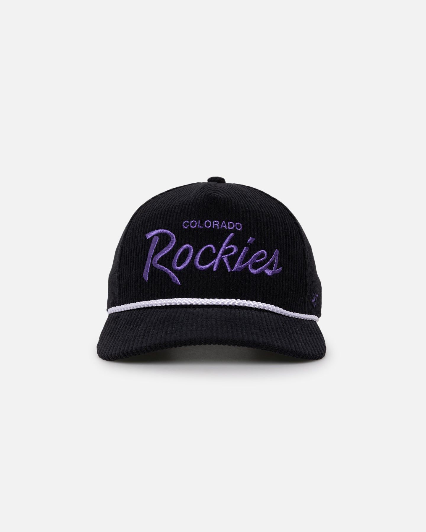 47 Brand Colorado Rockies Crossrope Snapback Black sold by Culture Kings