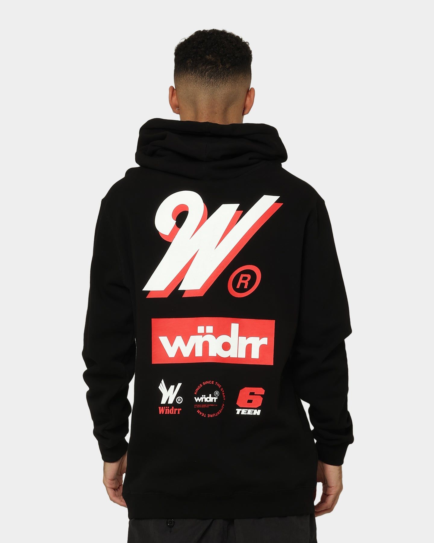 WNDRR Slender Hoodie Black sold by Culture Kings product image thumbnail 4