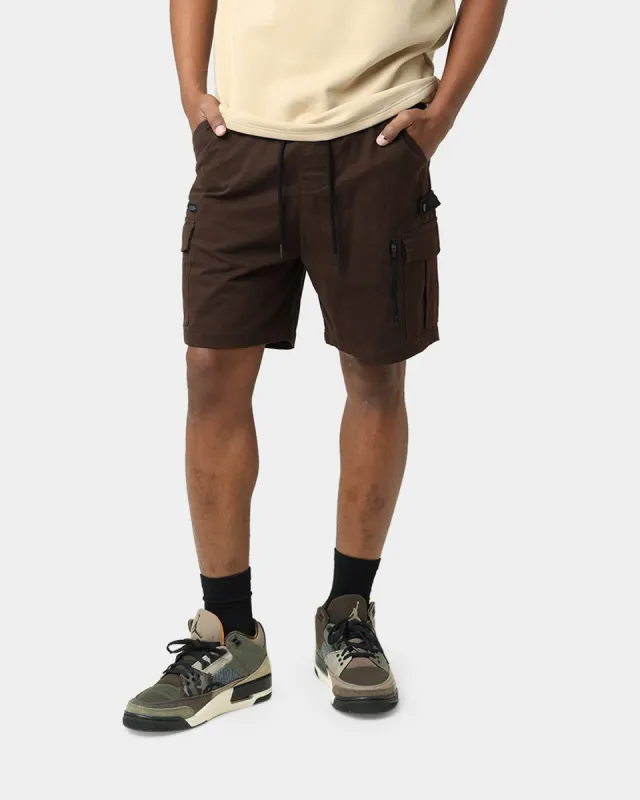 Carre Evolution Cargo Shorts Brown sold by Culture Kings