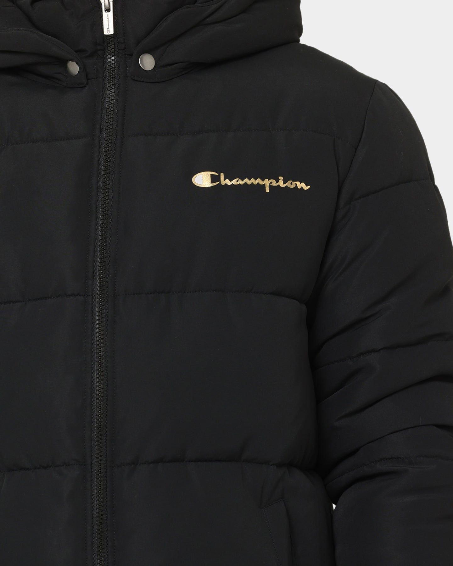 Champion Rochester Puffer Jacket Black/Gold sold by Culture Kings product image thumbnail 3