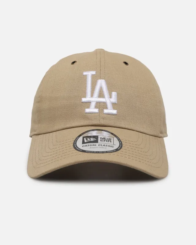 New Era Los Angeles Dodgers 'Camel' Casual Classic Strapback Camel sold by Culture Kings