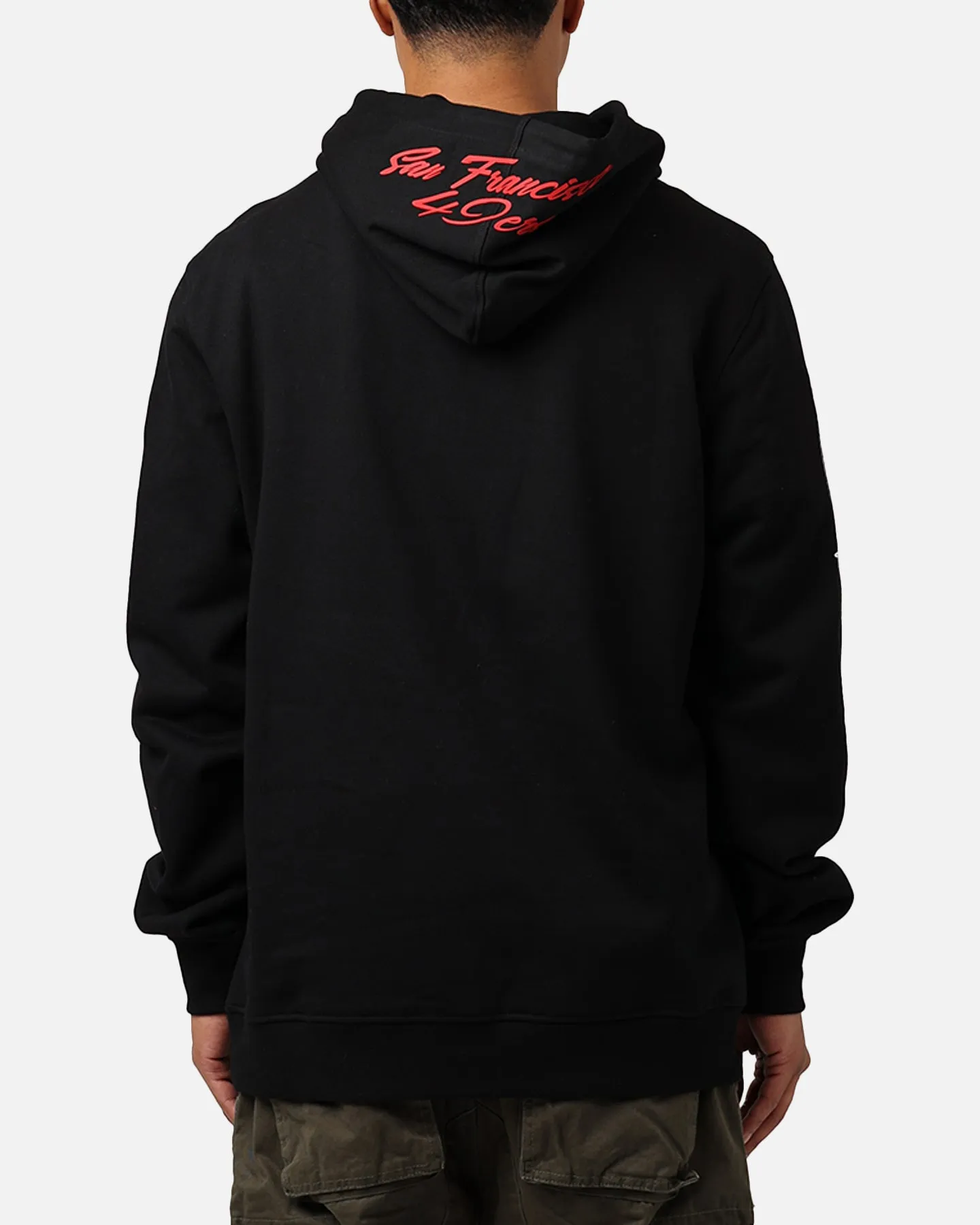 Pro Standard San Francisco 49ers Fast Lane Hoodie Black sold by Culture Kings product image thumbnail 2
