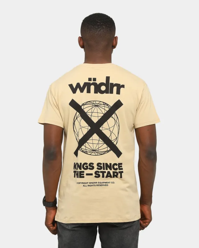 WNDRR Prosper Custom Fit T-Shirt Tan made by Culture Kings