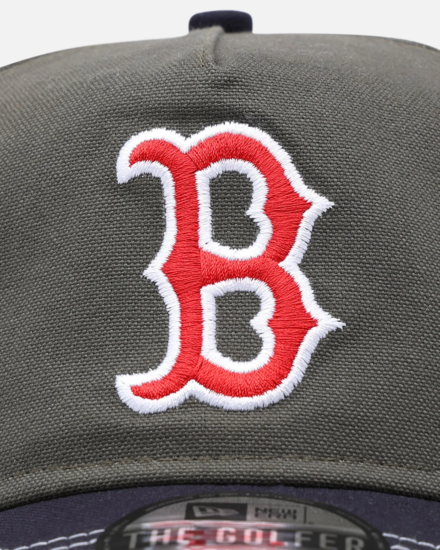 New Era Boston Red Sox 'Contrast Visor' Pre-Curved Golfer Snapback Moss/Sky sold by Culture Kings product image thumbnail 5