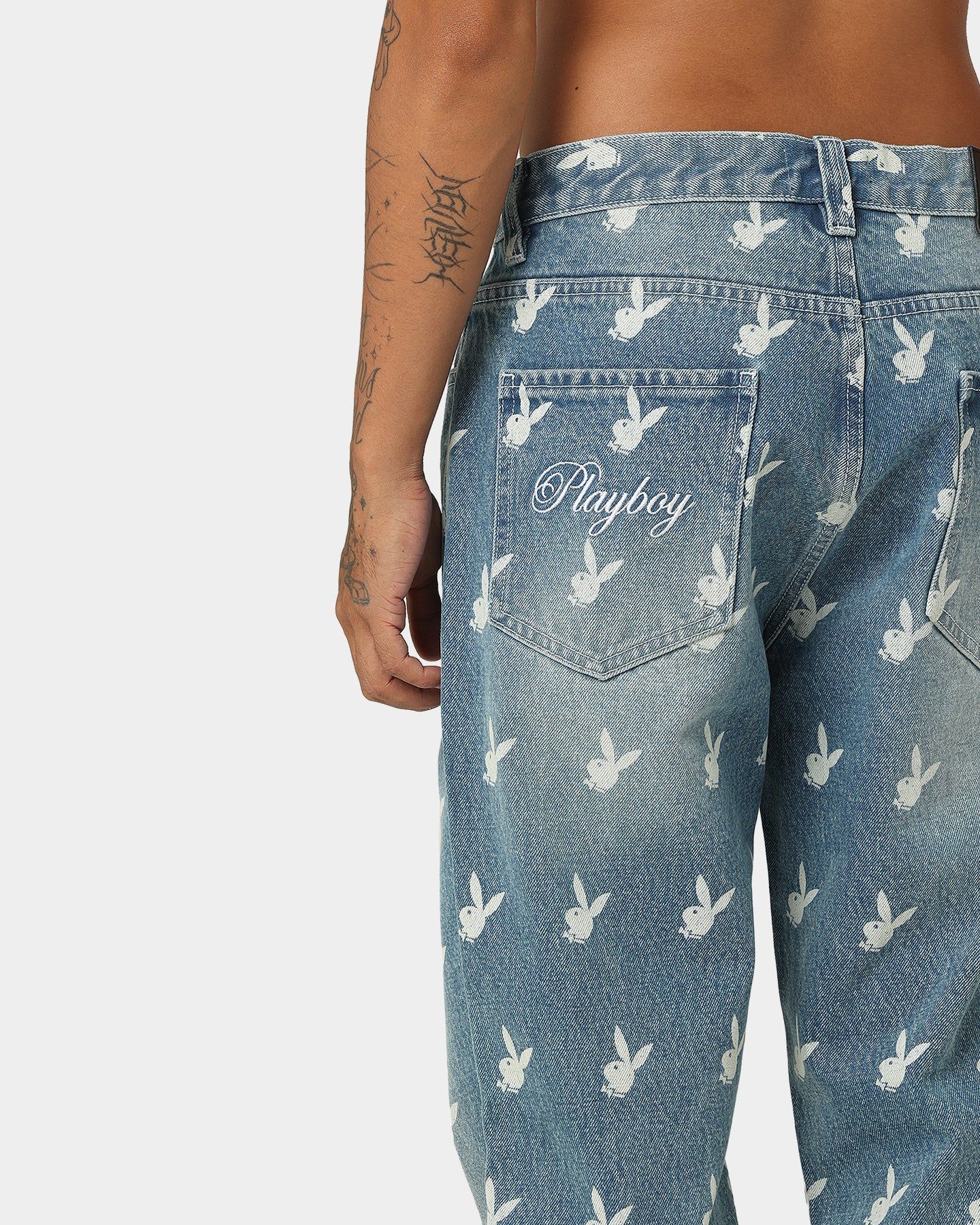 Playboy By CK Players Denim Jeans Vintage Blue sold by Culture Kings product image thumbnail 5