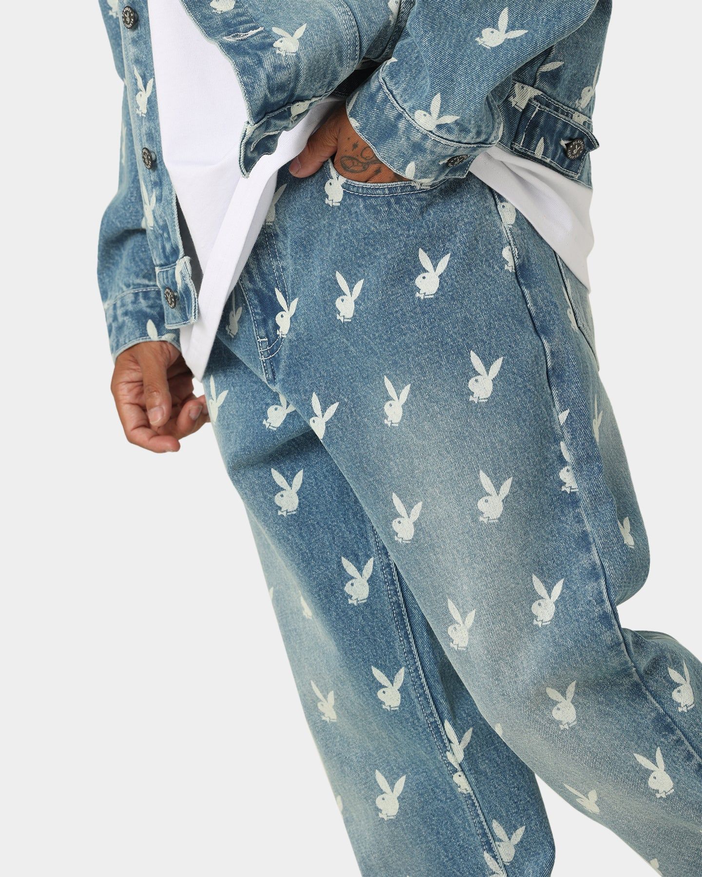 Playboy By CK Players Denim Jeans Vintage Blue sold by Culture Kings product image thumbnail 10