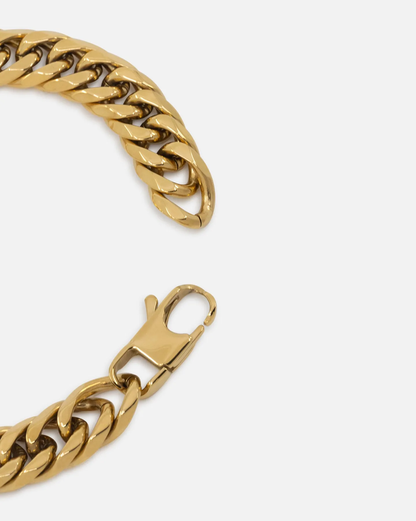 Saint Morta 12mm Double Link Bracelet Gold sold by Culture Kings product image thumbnail 5
