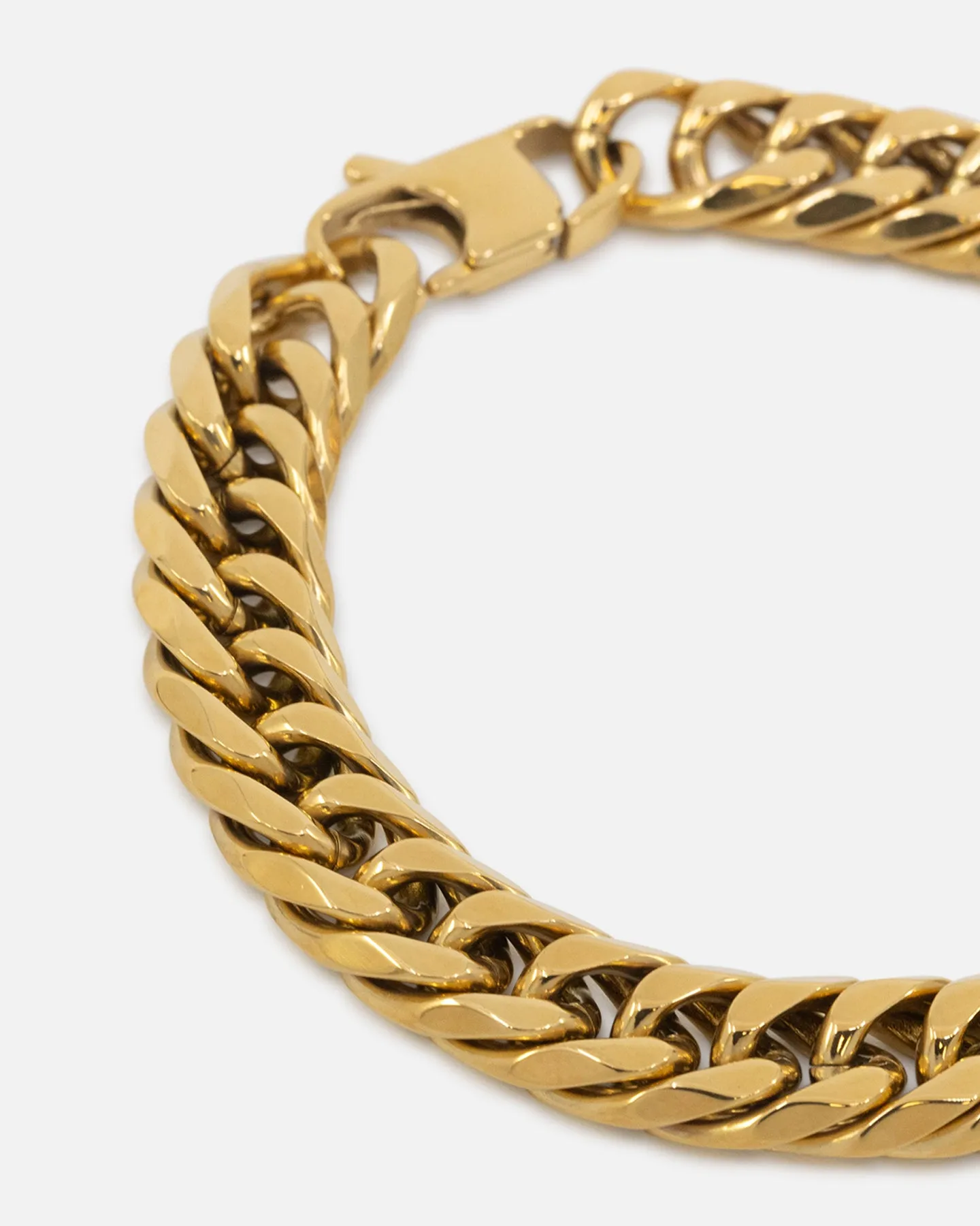 Saint Morta 12mm Double Link Bracelet Gold sold by Culture Kings product image thumbnail 2