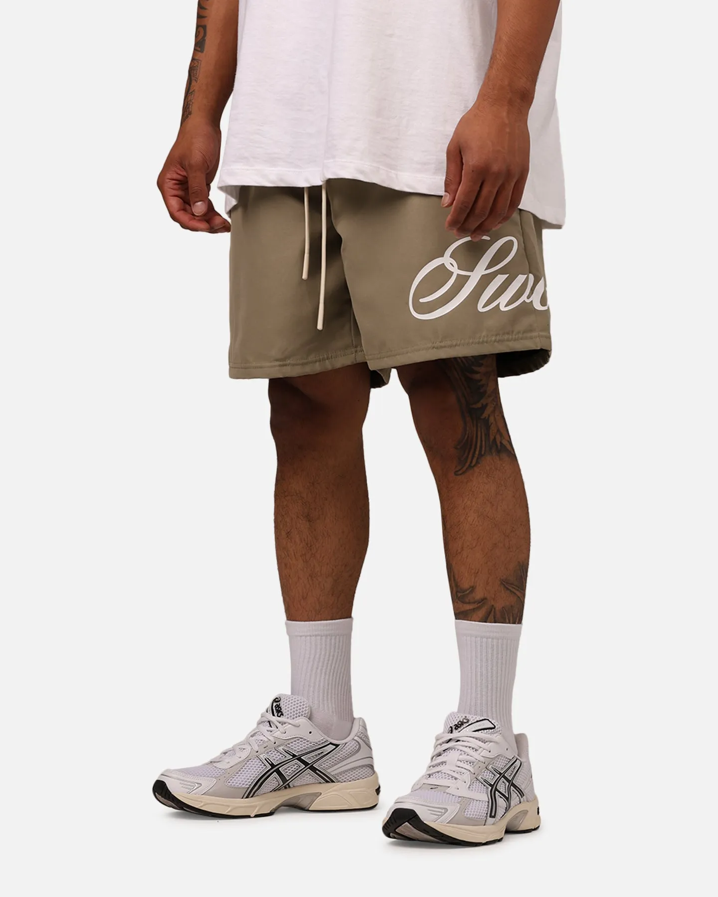 Sworn To Us Spirit Angel Swim Shorts Mushroom sold by Culture Kings product image thumbnail 4