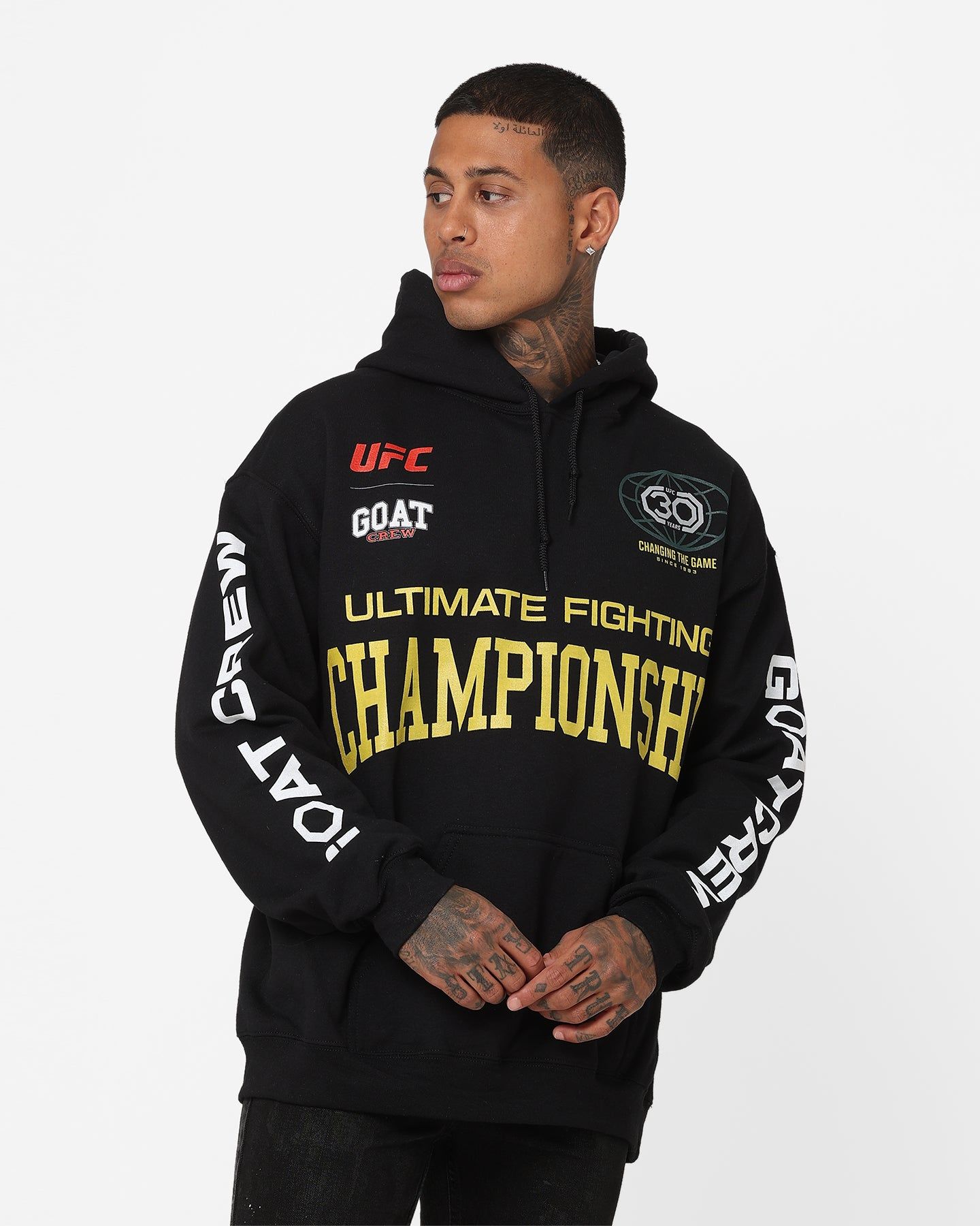 Goat Crew X UFC 30th Anniversary Hoodie Black sold by Culture Kings