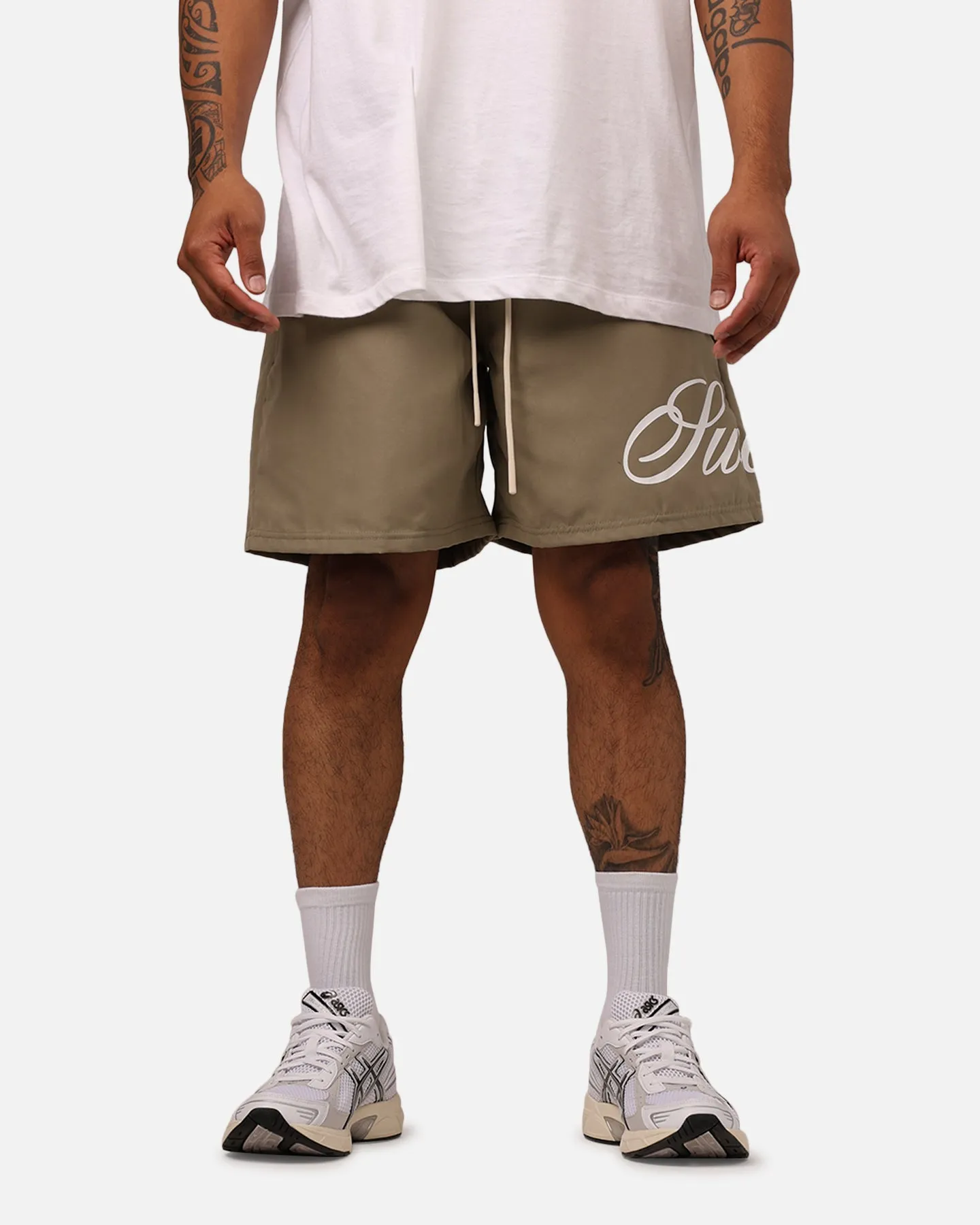 Sworn To Us Spirit Angel Swim Shorts Mushroom sold by Culture Kings