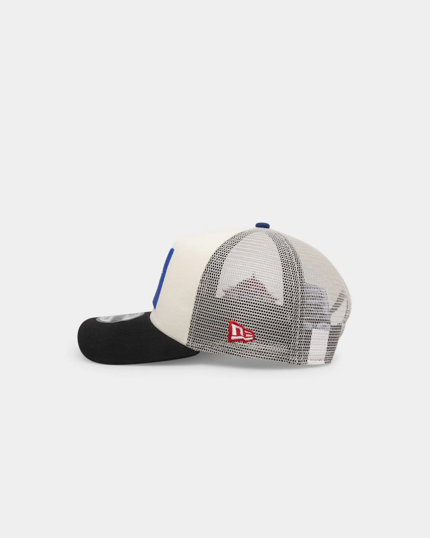 New Era Houston Astros 'Retro Mosaic' 9FORTY A-Frame Trucker Snapback White/Black sold by Culture Kings product image thumbnail 4