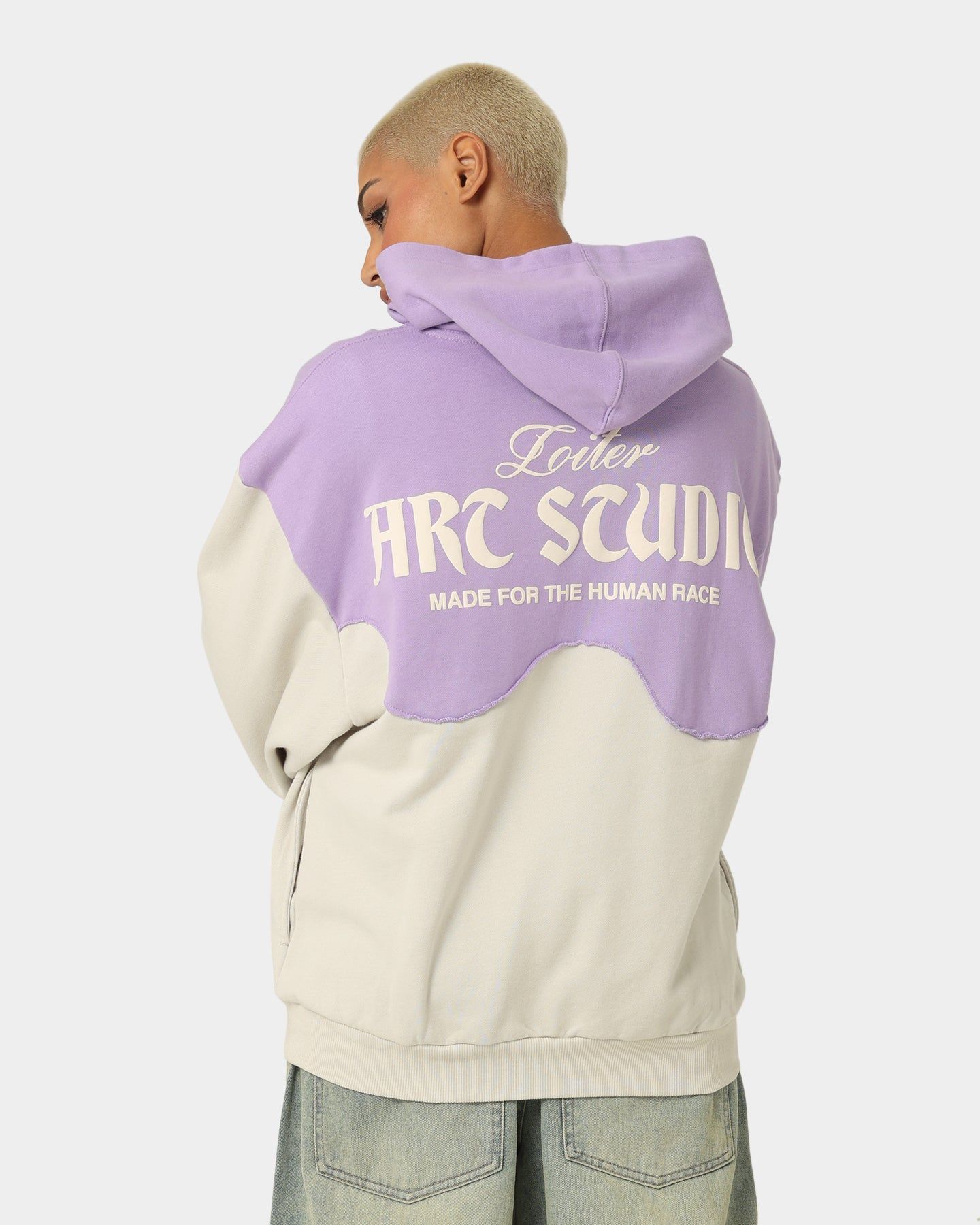 Loiter Palette Hoodie Purple/Grey sold by Culture Kings product image thumbnail 3
