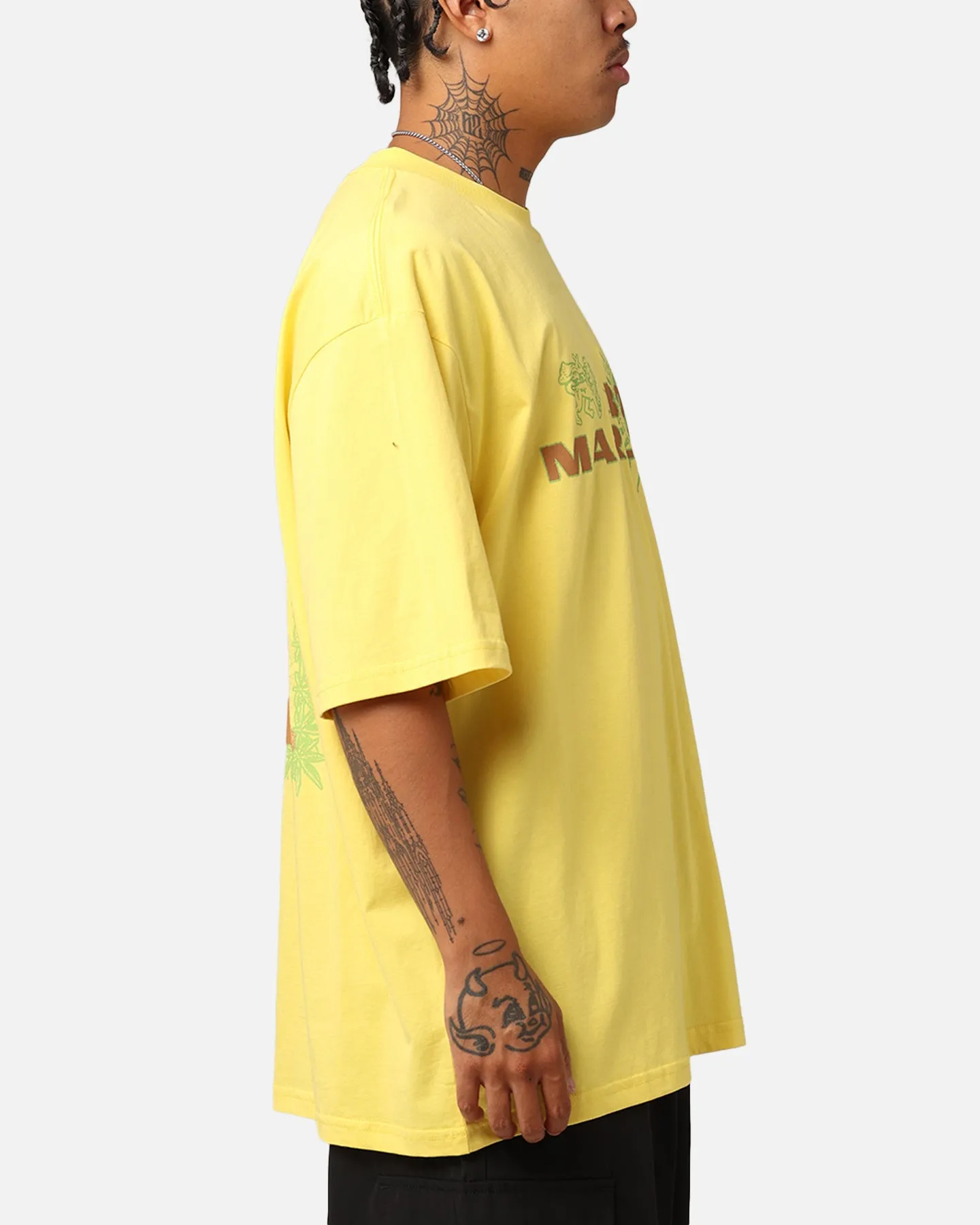 Bob Marley Portrait T-Shirt Gold sold by Culture Kings product image thumbnail 5