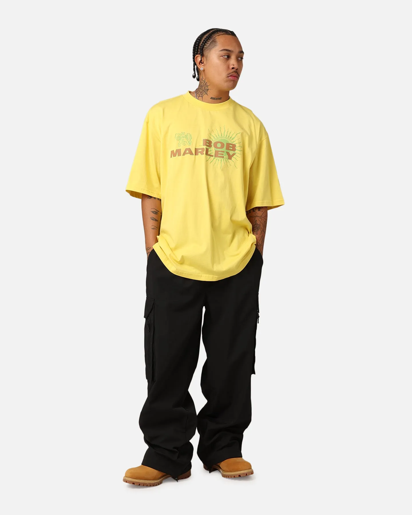 Bob Marley Portrait T-Shirt Gold sold by Culture Kings product image thumbnail 2