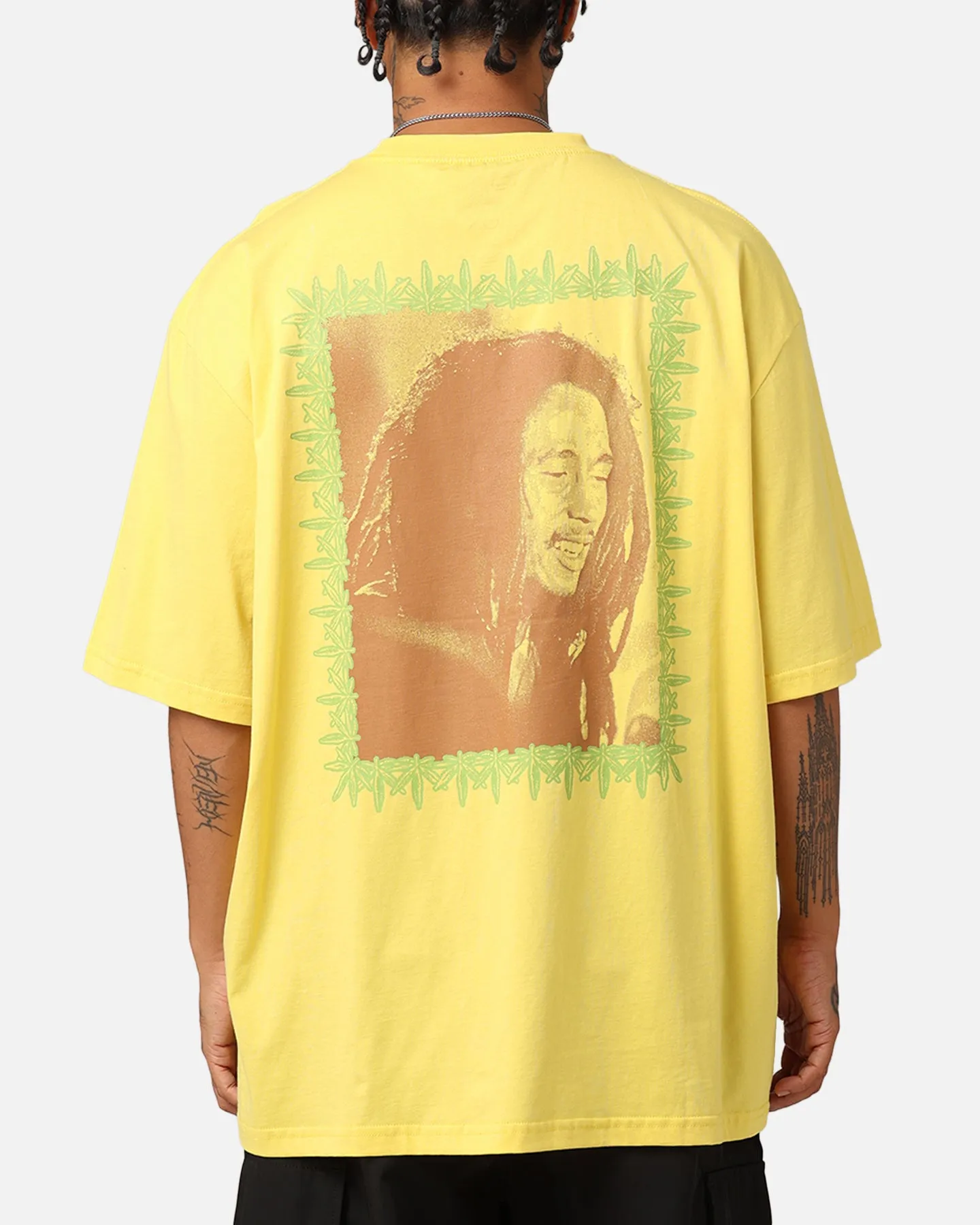Bob Marley Portrait T-Shirt Gold sold by Culture Kings product image thumbnail 3