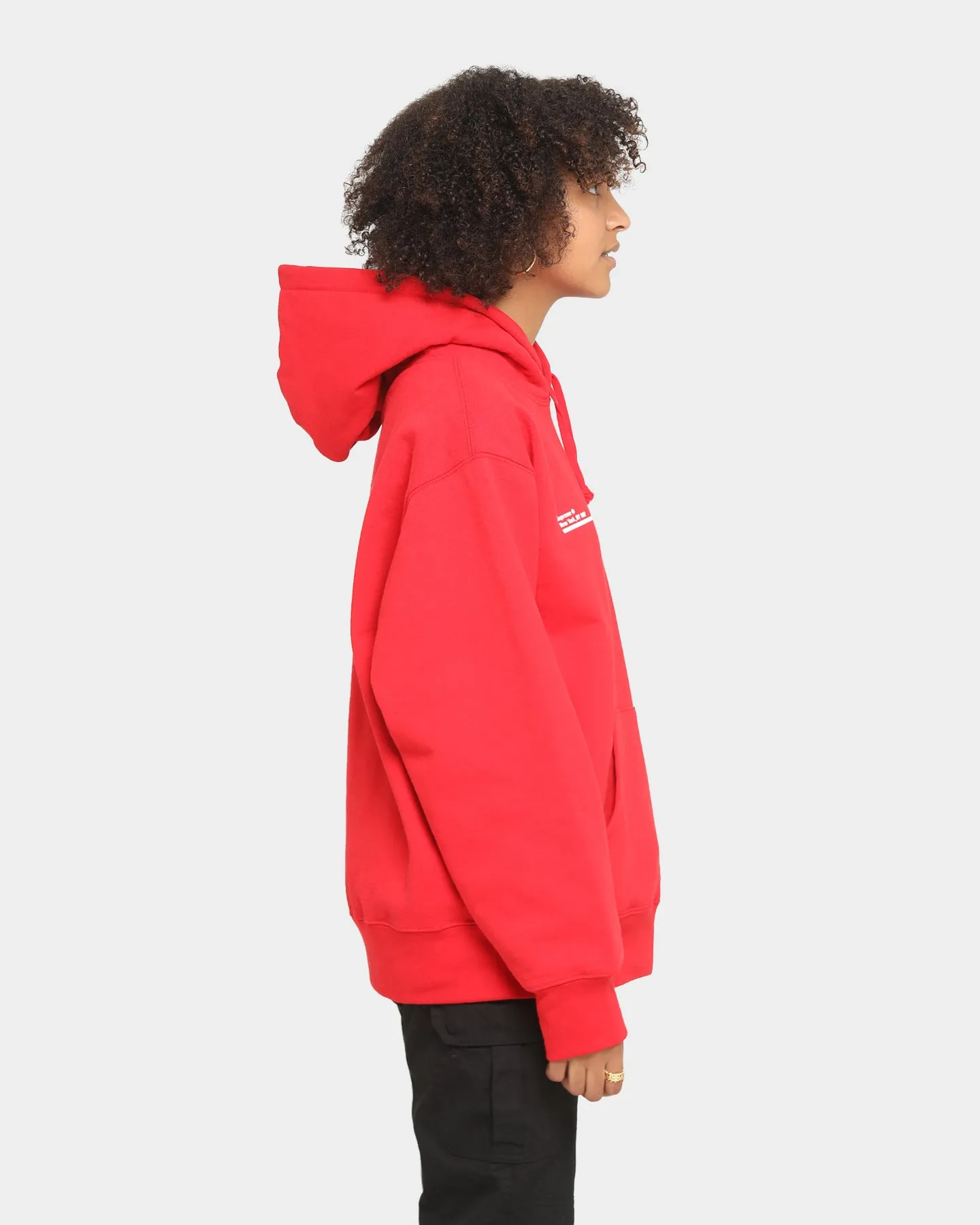 Supreme Shop Hooded Sweatshirt Red sold by Culture Kings product image thumbnail 5