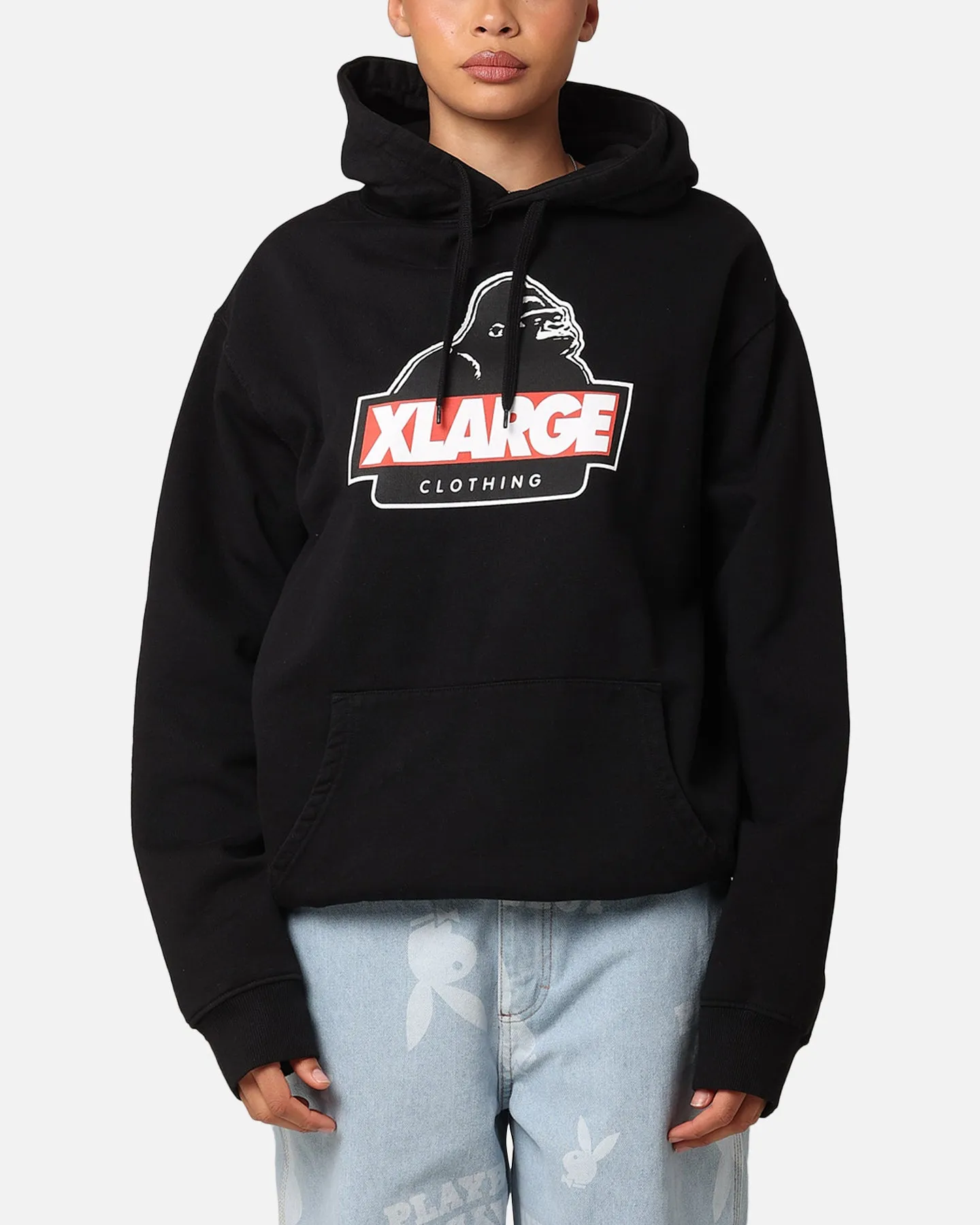 X-Large Slanted Hoodie Pigment Black sold by Culture Kings