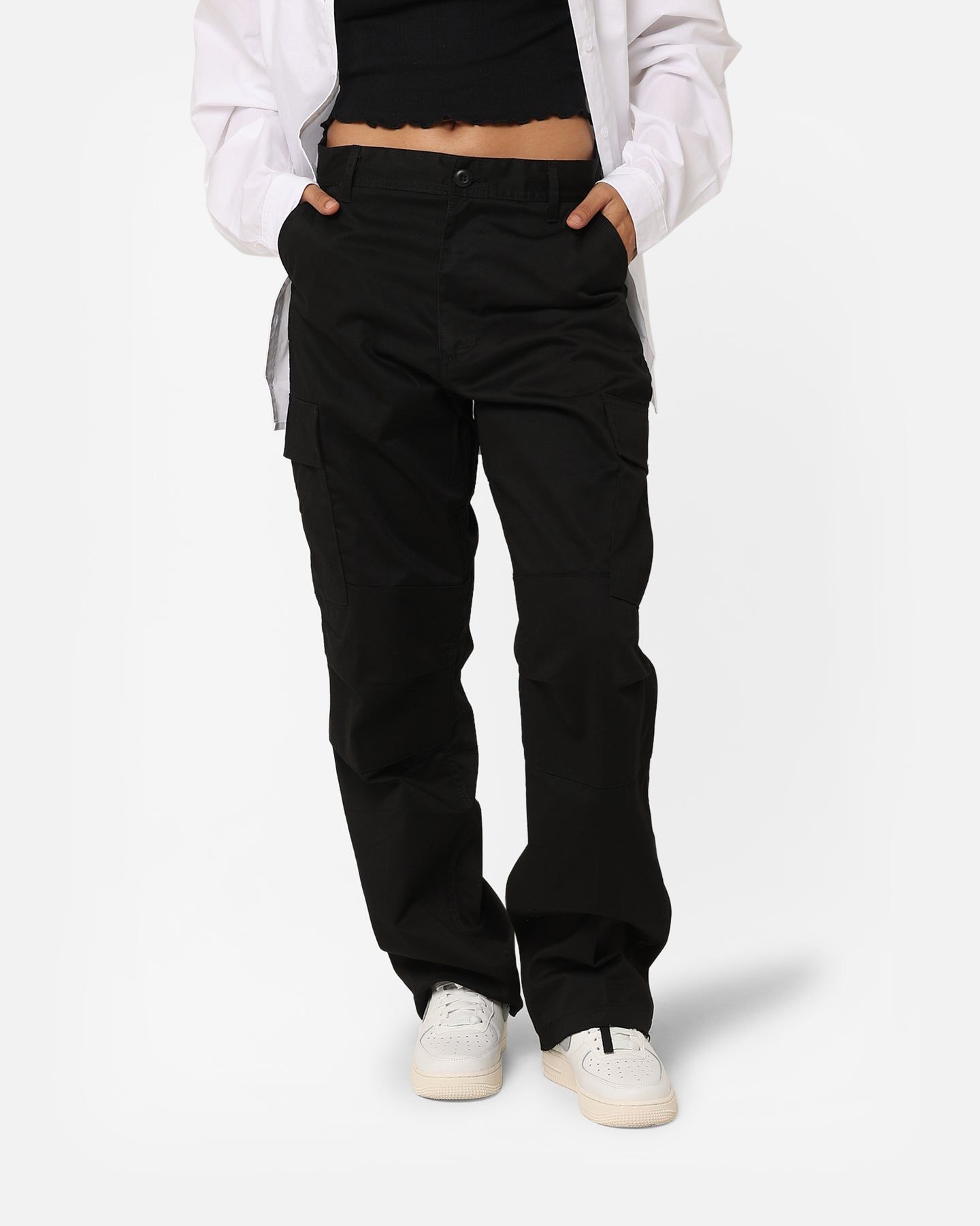 Rothco Women's Relaxed Fit Cargo Pants Black sold by Culture Kings
