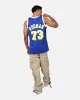 Mitchell & Ness Los Angeles Lakers Dennis Rodman 1998-99 College Twist Swing Jersey Blue/Yellow sold by Culture Kings