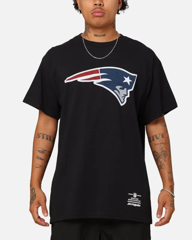 Majestic Athletic New England Patriots Team Crest T-Shirt Black sold by Culture Kings