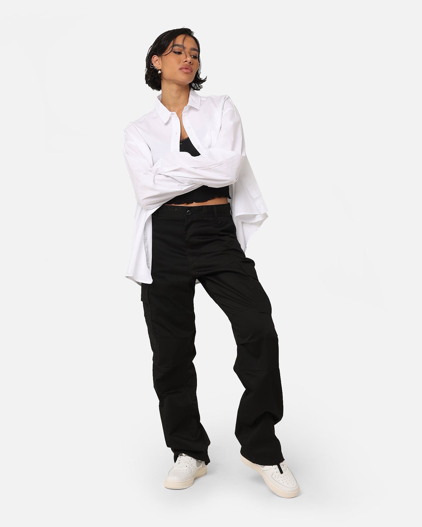 Rothco Women's Relaxed Fit Cargo Pants Black sold by Culture Kings product image thumbnail 2