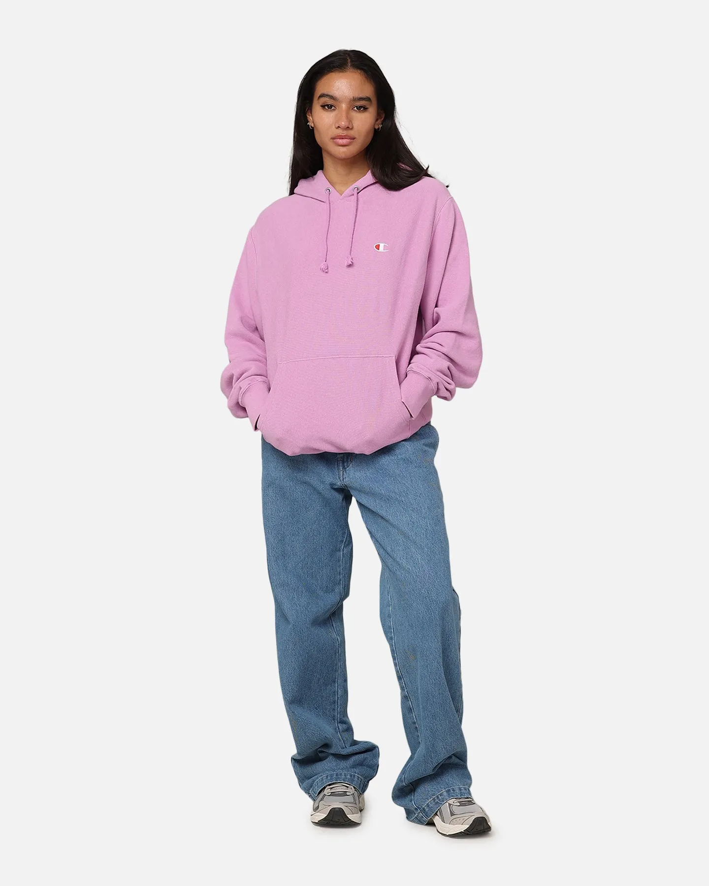 Champion Reverse Weave French Terry Hoodie Mauve sold by Culture Kings product image thumbnail 2