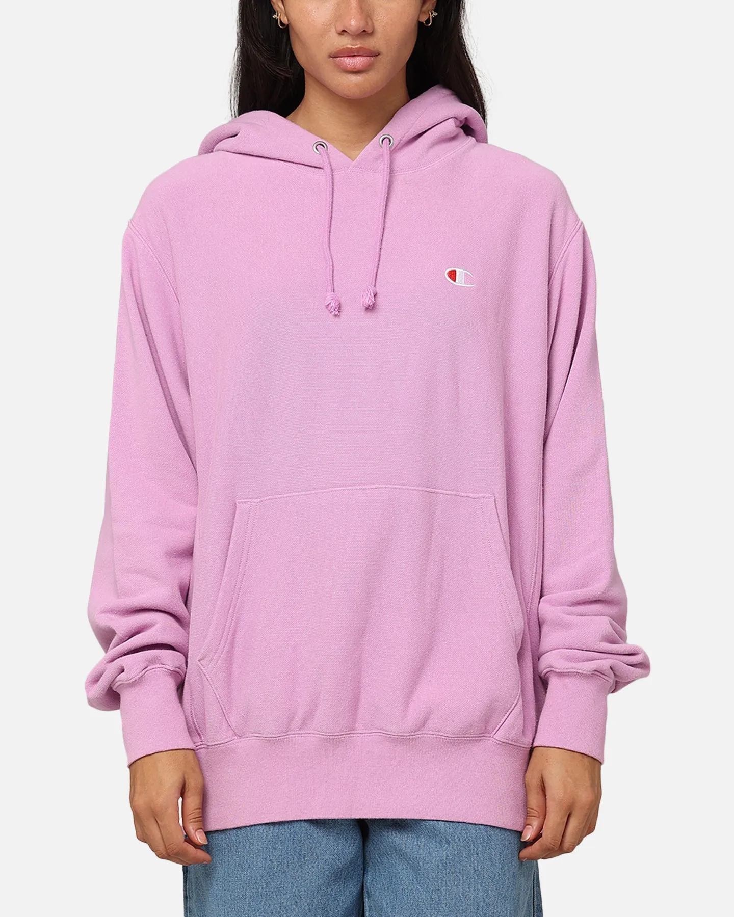 Champion Reverse Weave French Terry Hoodie Mauve sold by Culture Kings