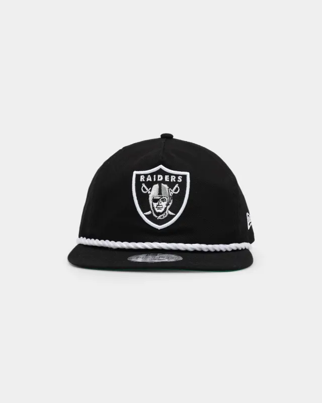 New Era Las Vegas Raiders 'Throwback Raiders' Golfer Snapback Black sold by Culture Kings