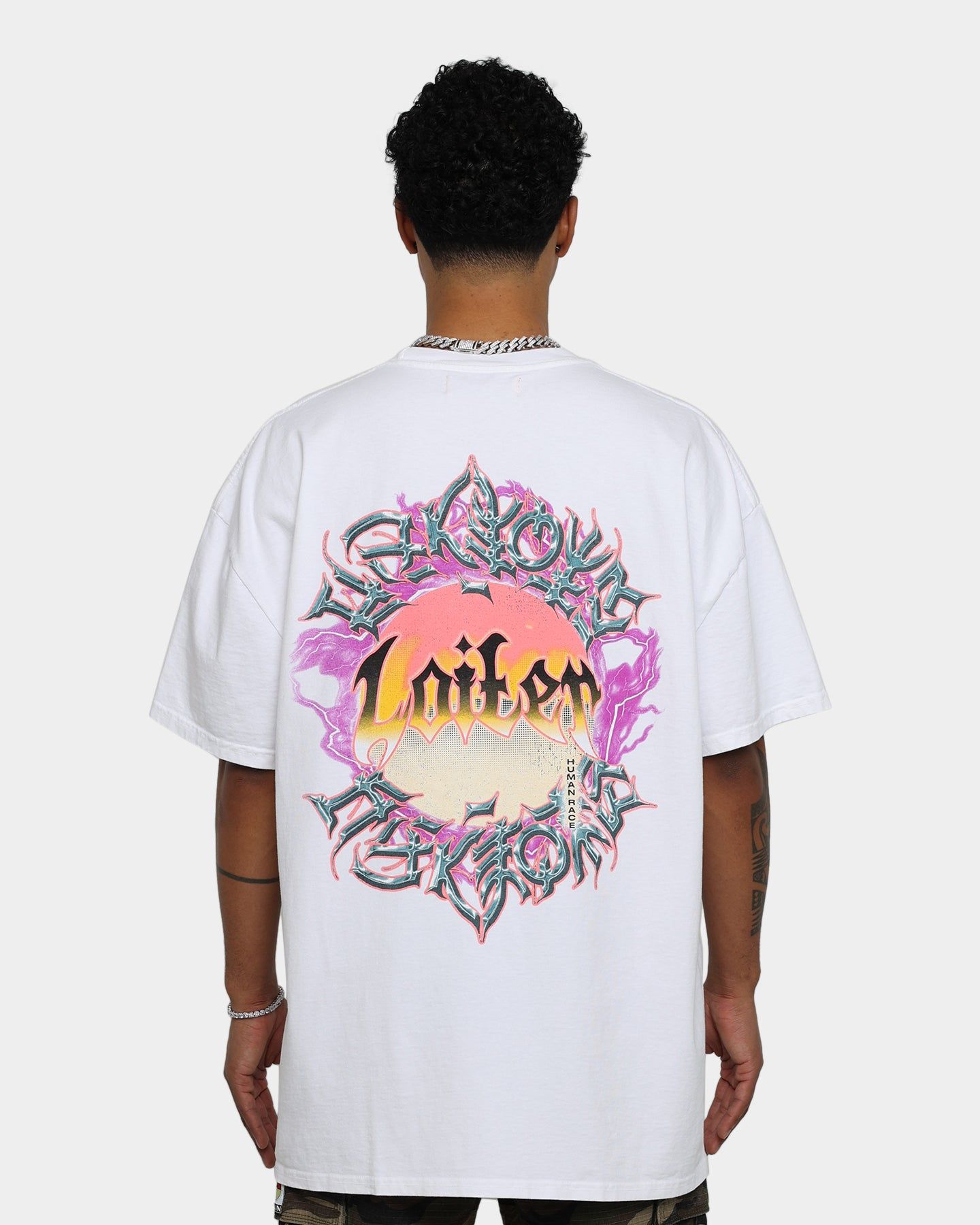 Loiter Ethereal Vintage T-Shirt White sold by Culture Kings product image thumbnail 5