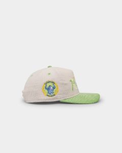 New Era Canberra Raiders 'NRL Retro Script Corduroy' Golfer Snapback Chrome White sold by Culture Kings