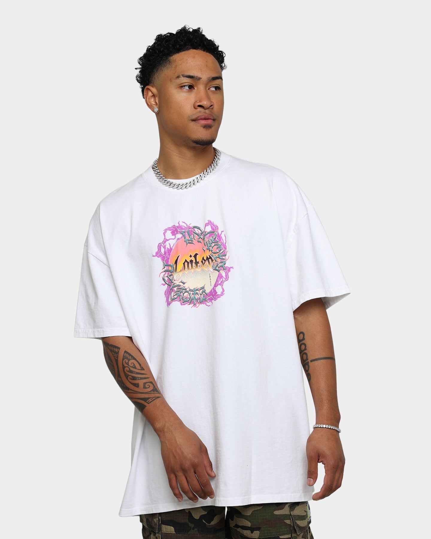 Loiter Ethereal Vintage T-Shirt White sold by Culture Kings product image thumbnail 2