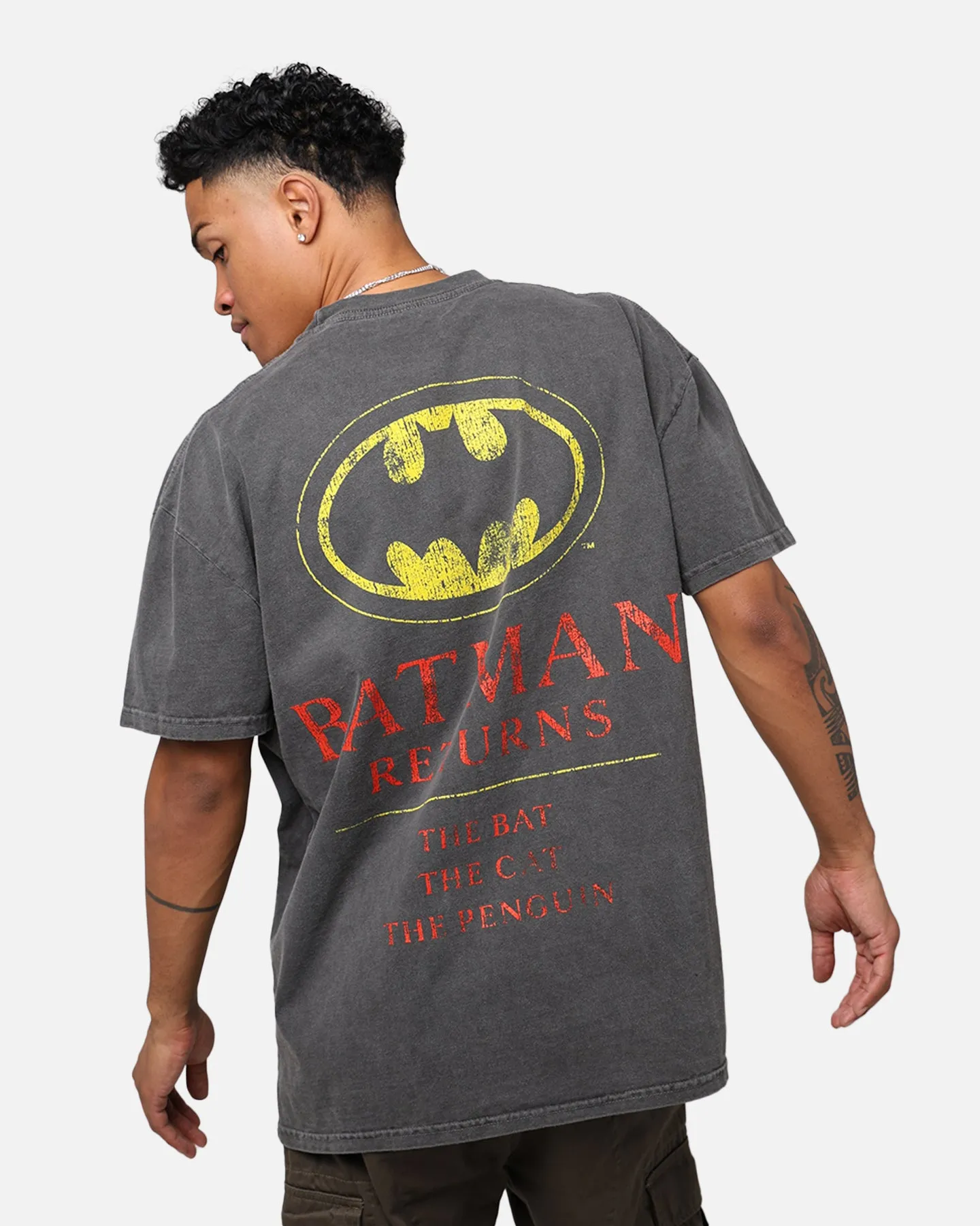 American Thrift X DC '92 Batman Heavyweight Vintage T-Shirt Washed Black sold by Culture Kings product image thumbnail 2