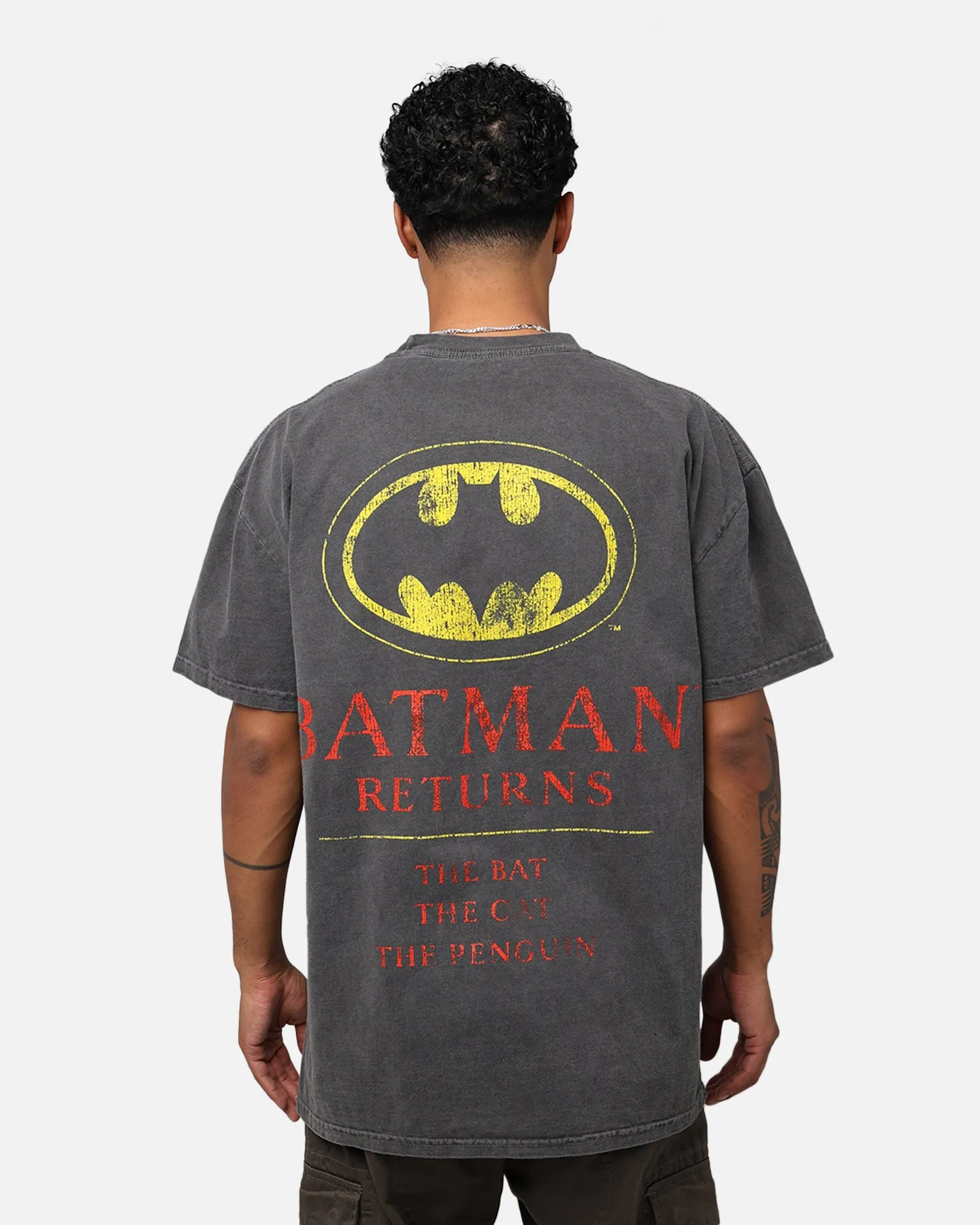 American Thrift X DC '92 Batman Heavyweight Vintage T-Shirt Washed Black sold by Culture Kings product image thumbnail 5
