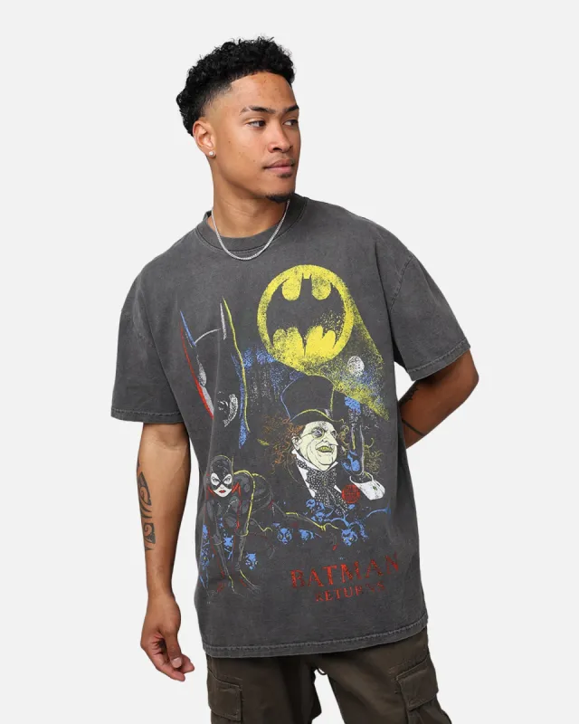 American Thrift X DC '92 Batman Heavyweight Vintage T-Shirt Washed Black sold by Culture Kings