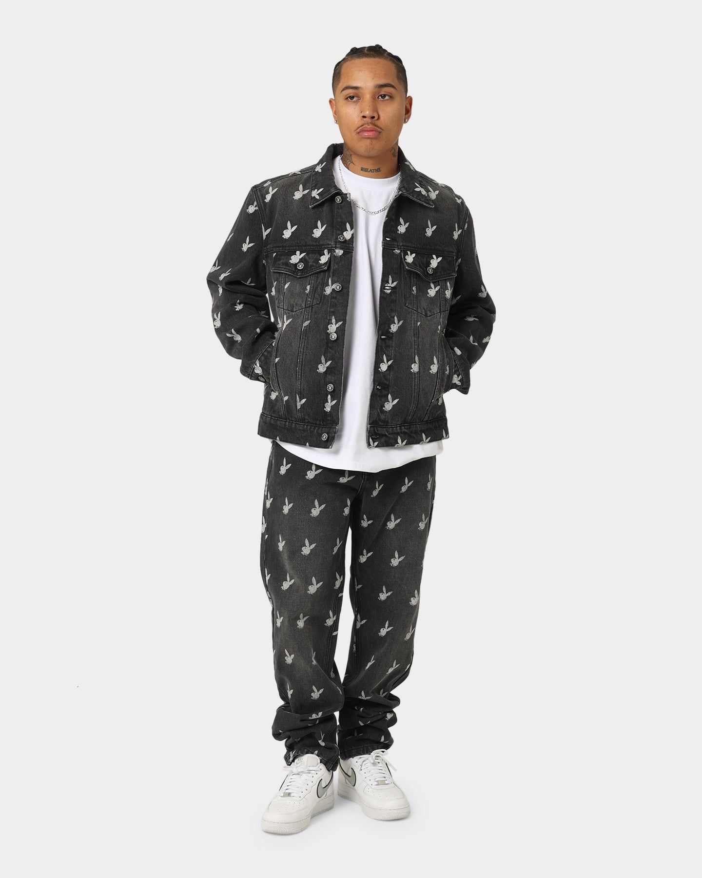 Playboy By CK Players Denim Jacket Black sold by Culture Kings product image thumbnail 8