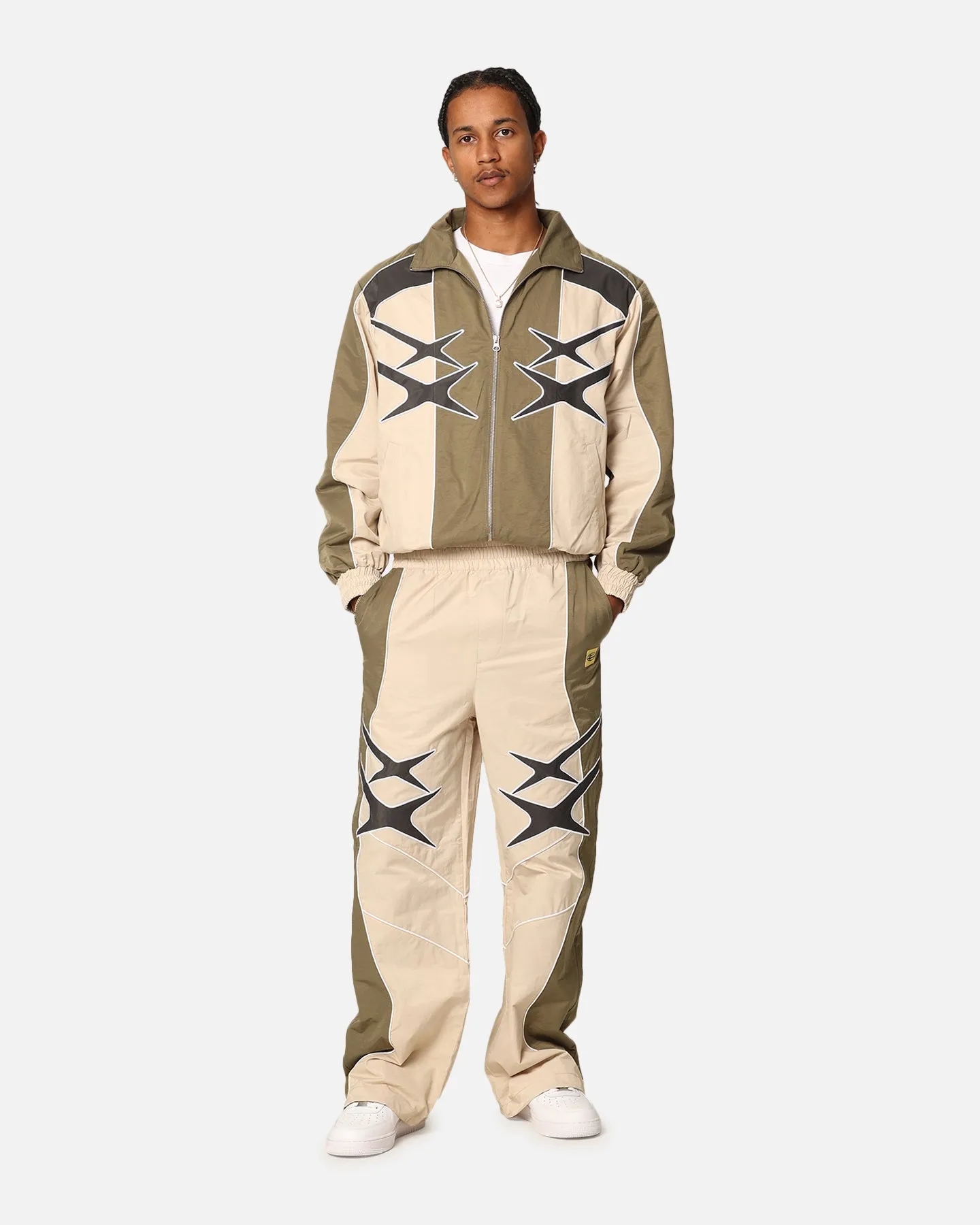 Loiter Paradise Track Pants Stone/Khaki sold by Culture Kings product image thumbnail 2