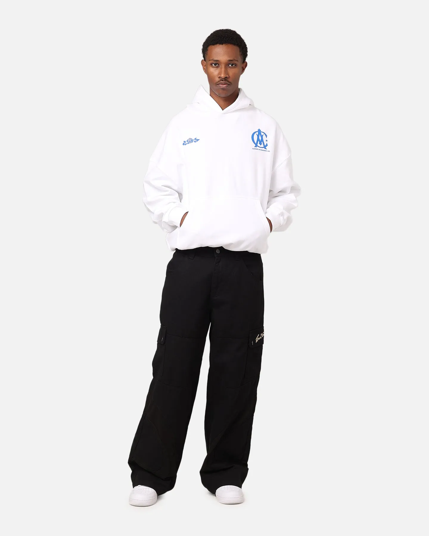 Carre Academy Chest Hoodie White sold by Culture Kings product image thumbnail 4