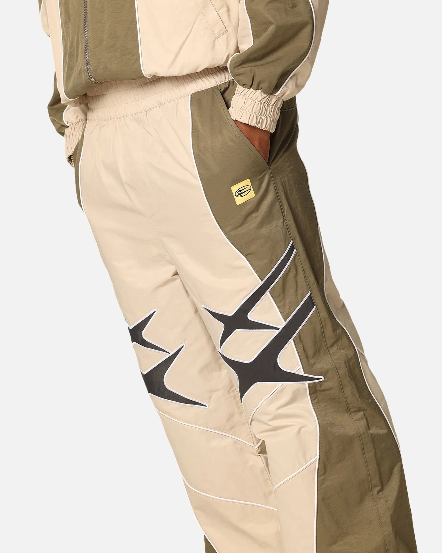 Loiter Paradise Track Pants Stone/Khaki sold by Culture Kings product image thumbnail 3