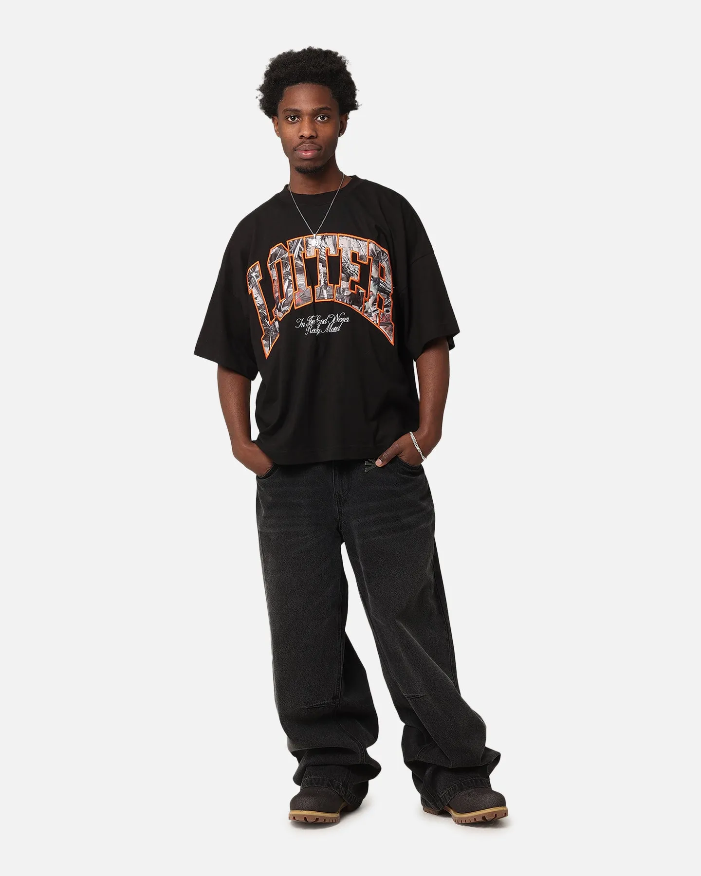 Loiter Hunter T-Shirt Black sold by Culture Kings product image thumbnail 2