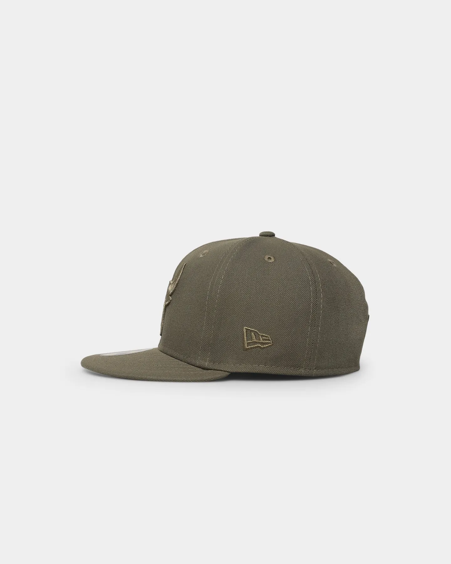 New Era Chicago Bulls 'Core Olive Tonal' 59FIFTY Fitted Olive sold by Culture Kings product image thumbnail 4