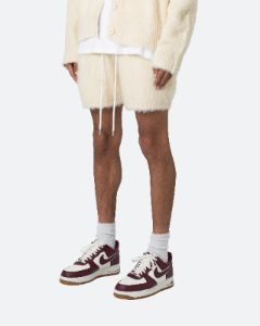 MNML Fuzzy Sweat Shorts Off White sold by Culture Kings