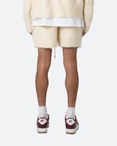 MNML Fuzzy Sweat Shorts Off White sold by Culture Kings