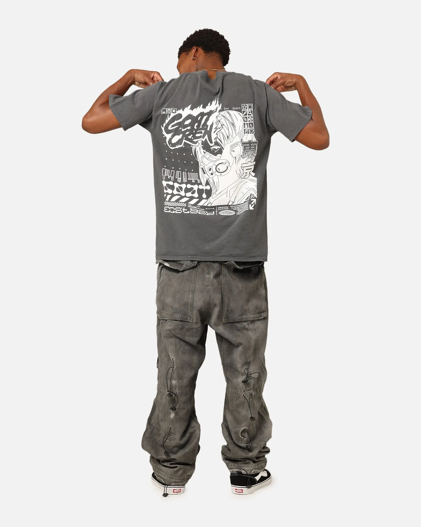 Goat Crew Lucyna T-Shirt Off Black sold by Culture Kings product image thumbnail 3