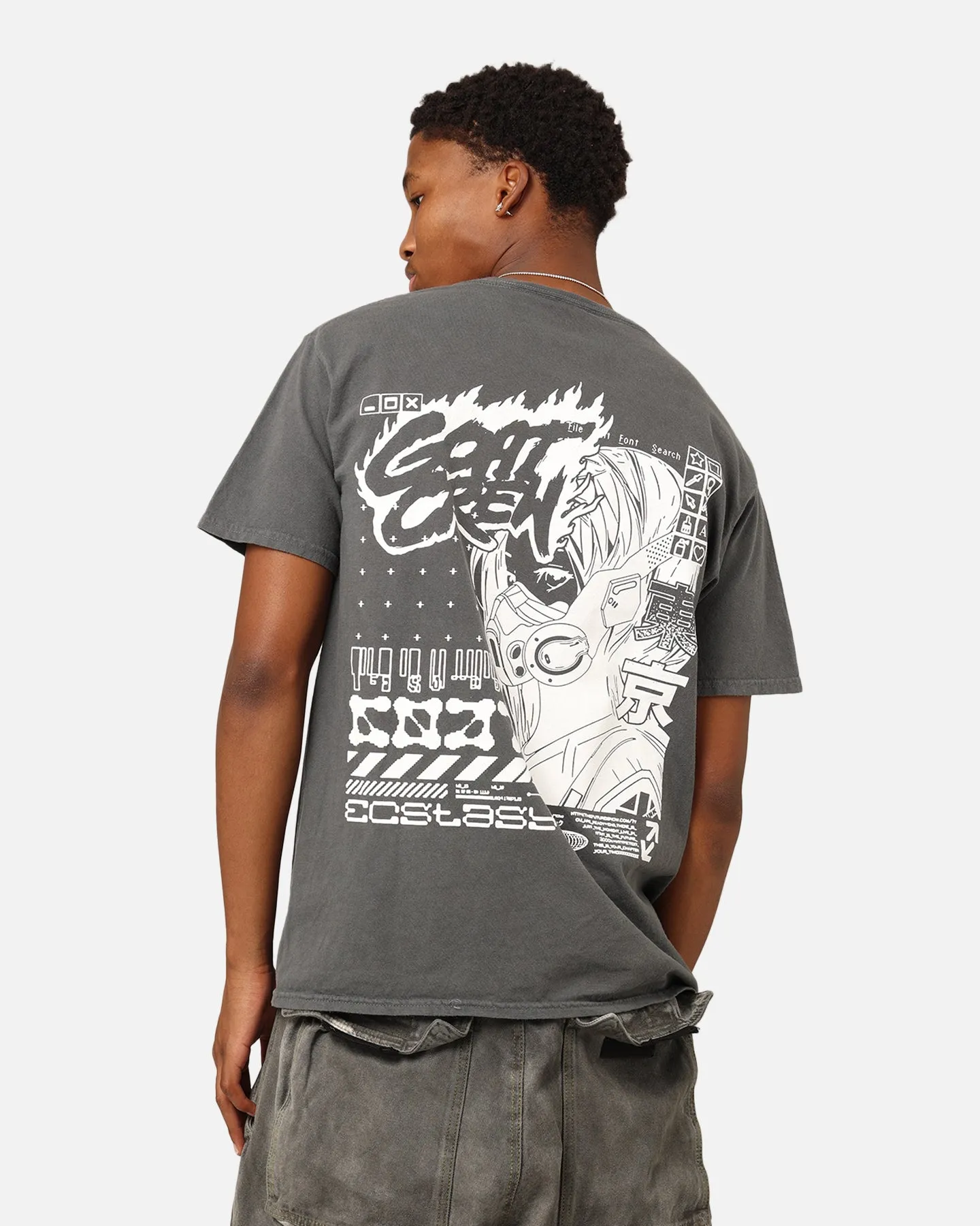 Goat Crew Lucyna T-Shirt Off Black sold by Culture Kings